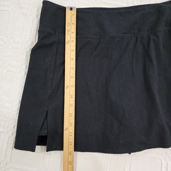 Old Navy Active Skort Size XL Women's Black Skirt With Shorts High Rise Go-dry - Picture 4 of 10